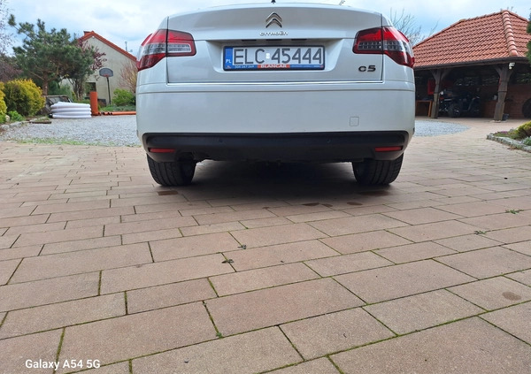 Citroen C5 cena 56000 przebieg: 116000, rok produkcji 2017 z Płock małe 631